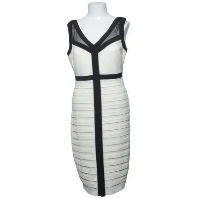 Jurk (Wit, Zwart) van Jax Elastaan, Polyester