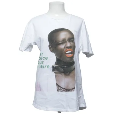 T-shirt (White, Multicolored) from Punk Royal Cotton