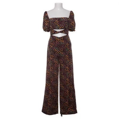 Långklänning (Svart, Flerfärgad) från The Frolic Elastan, Polyester