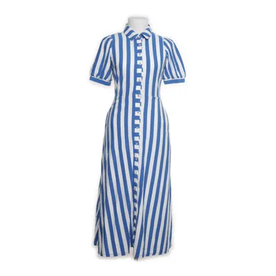 Blousejurk (Wit, Blauw) van Boden Katoen, Tencel