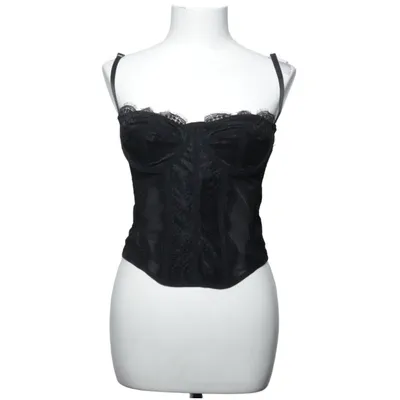 Bustier (Svart) från Shein Elastan, Polyamid