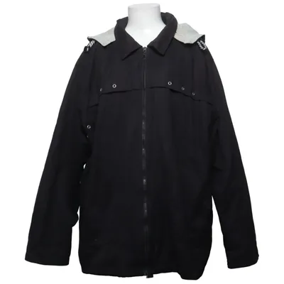 Veste (Noir) de Plus Free Form Coton, Polyester