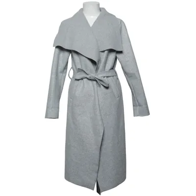 Coat (Gray) from Flammode Elastane, Polyester