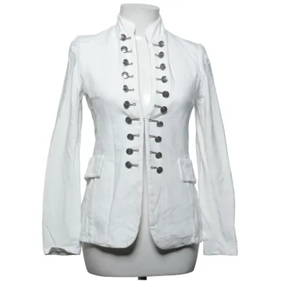 Blazer (White) from Chica London Cotton, Elastane