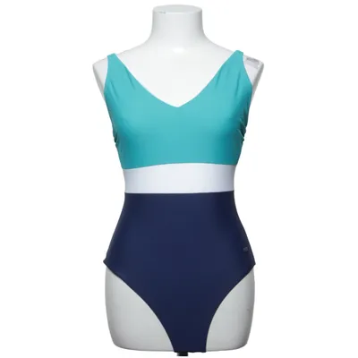 Swimsuit (Blue, White) from Naturana Elastane, Polyamide, Polyester