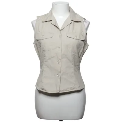 Kortærmet skjorte (Beige) fra Mexx Women Bomuld