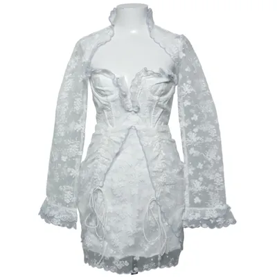 Klänning (Vit) från For Love & Lemons Bomull, Polyester