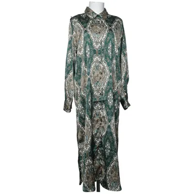 Skjortklänning (Grön, Vit, Flerfärgad) från JYOTHI Polyester