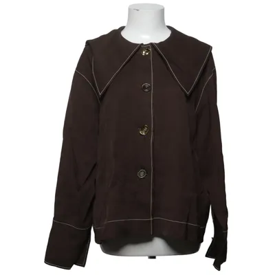 Jakke (Brun) fra Rejina Pyo Viscose