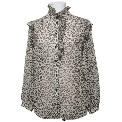 Blouse (Beige, Zwart) van Zara