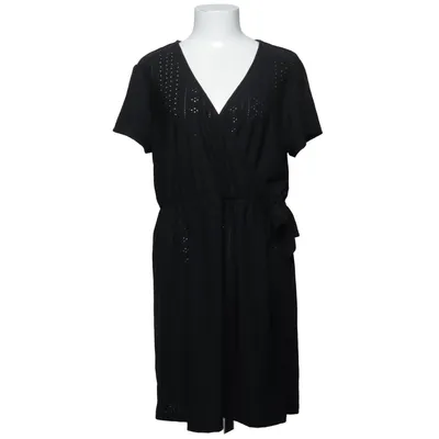Robe portefeuille (Noir) de Up 2 Fashion Élasthane, Polyester