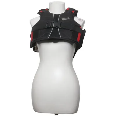 Horse riding vest (Black, Red) from Hansbo Sport
