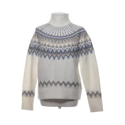 Tröja (Vit, Flerfärgad) från KappAhl Akryl, Elastan, Polyester, Ull