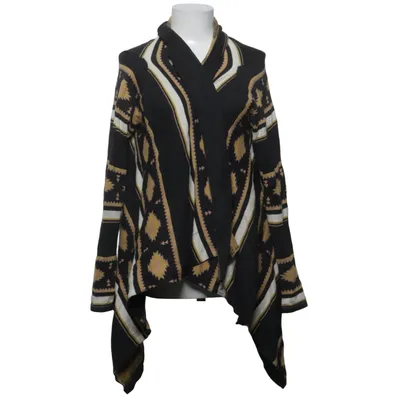Cardigan (Noir, Beige) de Forever 21 Contemporary Coton, Polyamide, Fourrure de lapin, Viscose