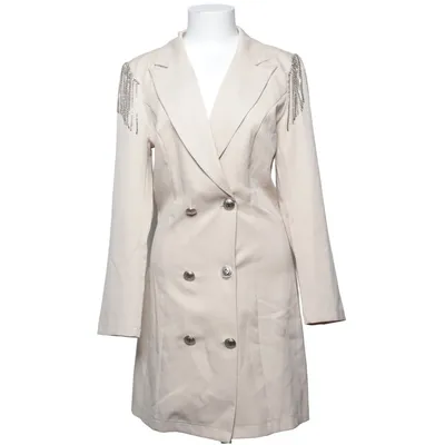Coat (Beige) from Glamaker Elastane, Polyester