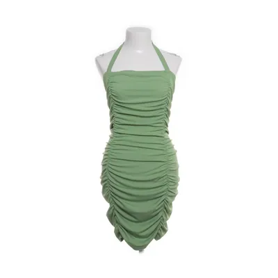 Halternek jurk (Groen) van Shein Elastaan, Polyester