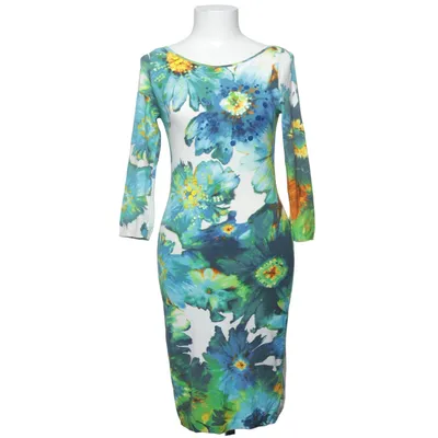Dress (Blue, Green, Multicolored) from Blumarine Elastane, Viscose
