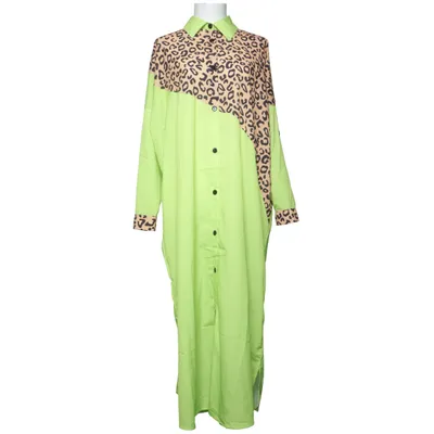 Robe chemise (Vert, Multicolore) de Jennyfer Polyester