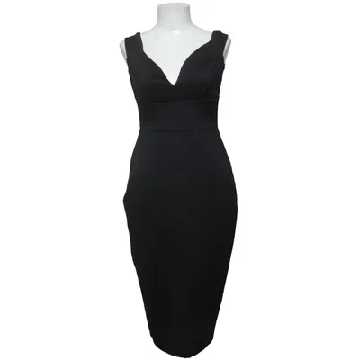 Cocktailjurk (Zwart) van Boohoo Night Elastaan, Polyester
