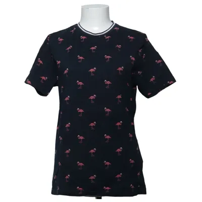 T-shirt (Blue, Pink) from Denim & Flower Cotton