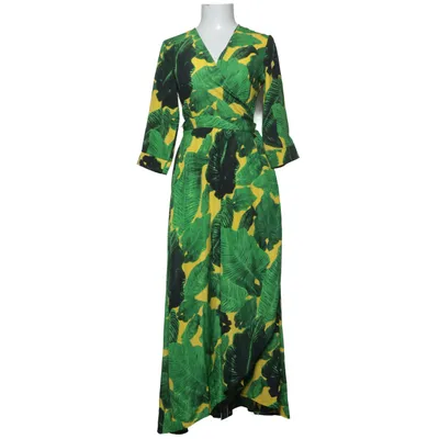 Wikkeljurk (Groen, Geel, Zwart) van Ambika Trend Polyester