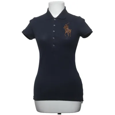 Polo (Bleu) de Ralph Lauren Coton, Élasthane