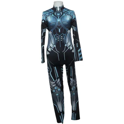 Fancy dress (Black, Blue, Gray) Elastane, Polyester