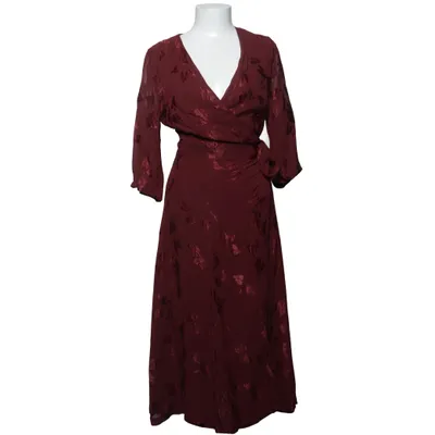 Robe portefeuille (Rouge) de Lindex Polyester, Viscose