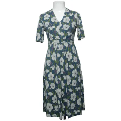 Kleid (Blau, Grün, Weiß) von Seasalt Cornwall Bambus, Baumwolle