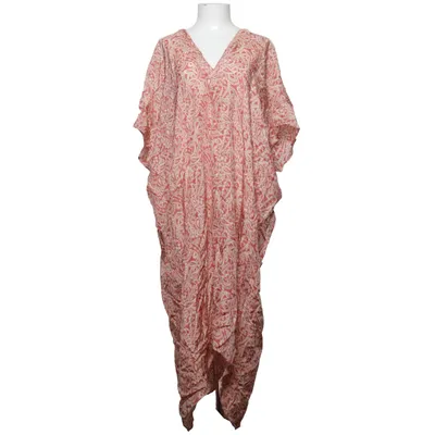 Maxi jurk (Rood, Beige) van Zara