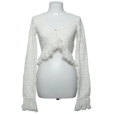 Cardigan (Hvid) fra Bershka Polyester