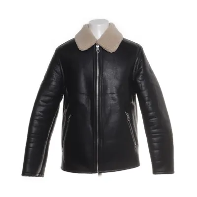 Shearlingjakke (Sort) fra H&M Man Polyester, Akryl, Polyurethan