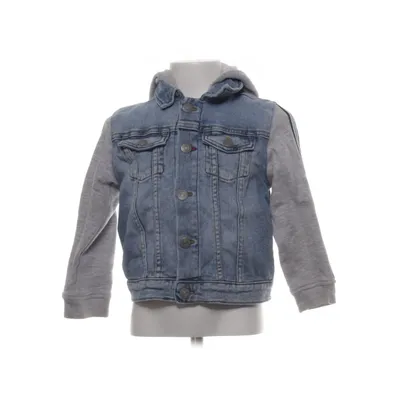 Veste en jean (Bleu, Gris) de H&M Coton, Élasthane, Polyester, Viscose
