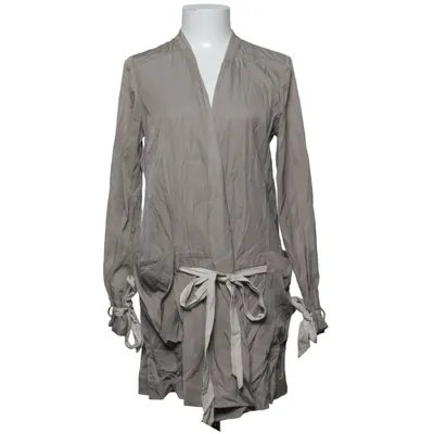 Robe portefeuille (Beige, Gris) de Hoss Intropia Coton, Polyester, Soie