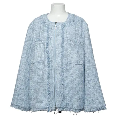 Veste (Bleu, Blanc) de Fiora Blue Polyester