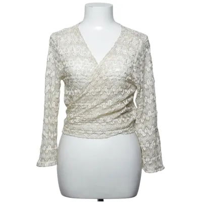 Blouse portefeuille (Beige) de Ze-Ze