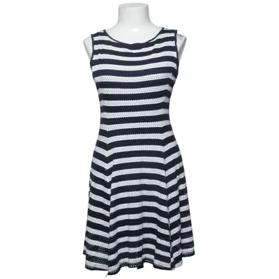 Jurk (Zwart, Wit) van Bondelid Elastaan, Polyester, Viscose