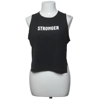 Træningstanktop (Sort) fra Stronger Elastan, Genanvendt polyester