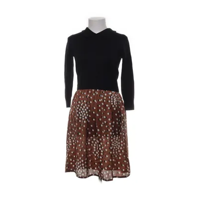 Robe (Marron, Noir, Blanc) de Antoni & Alison Laine de mouton, Polyester