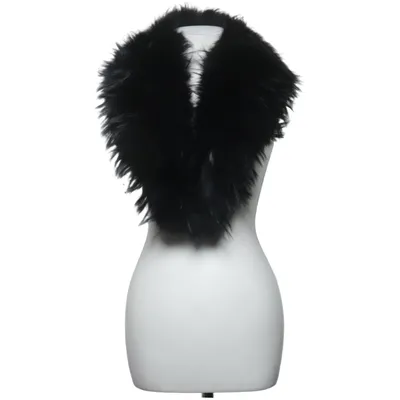 Col en fourrure (Noir) de Saki Fourrure, Polyester