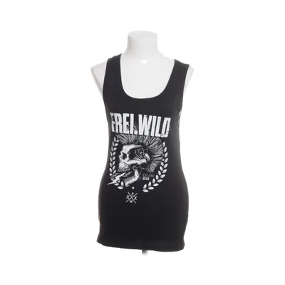 Tanktop (Zwart) van Frei Wild Katoen