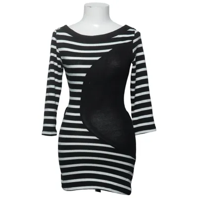 Jurk (Zwart, Wit) van Jane Norman Acryl, Elastaan