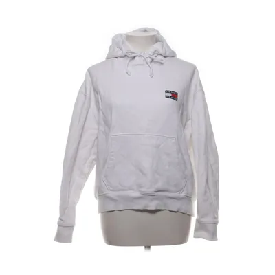 Huvtröja (Vit) från Tommy Hilfiger Jeans Bomull