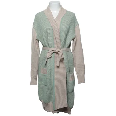 Cardigan (Green, Beige) from Woolish Wool