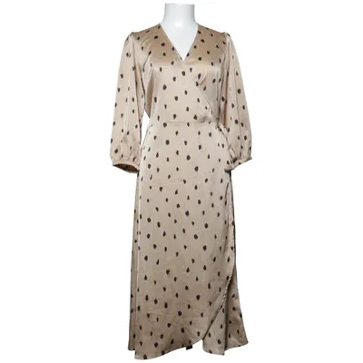 Skjortklänning (Beige, Svart) från Neo Noir Polyester