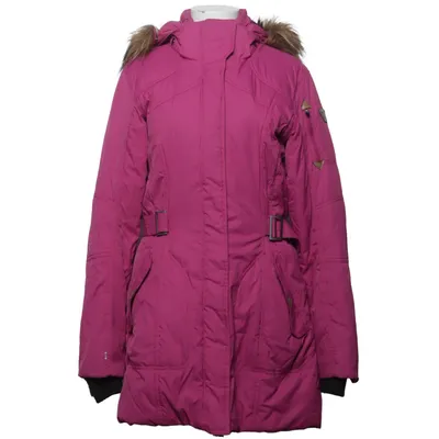 Parka (Roze) van Icepeak Imitatiebont, Polyamide, Polyester