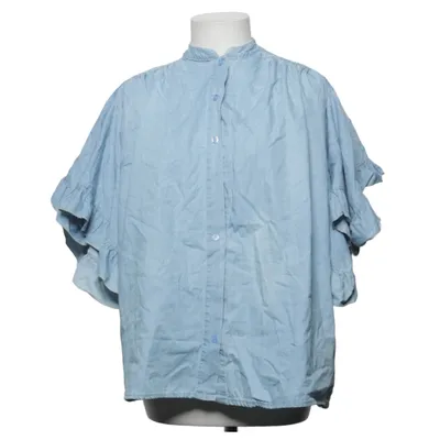 Blouse (Blauw) van Define Katoen