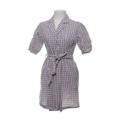 Skjortklänning (Vit, Lila) från Moussy Bomull