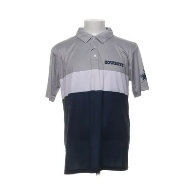 Poloshirt (Grijs, Wit, Blauw) van NFL Team Apparel Polyester