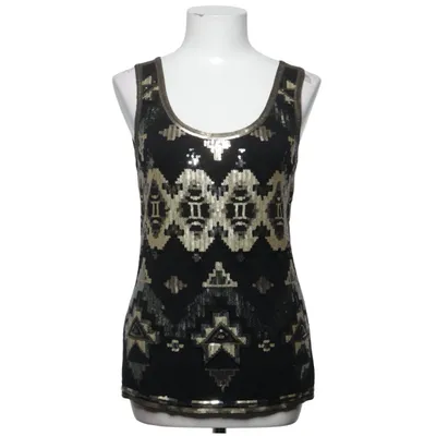 Tank Top (Black, Gold, Silver) from Maner Polyester